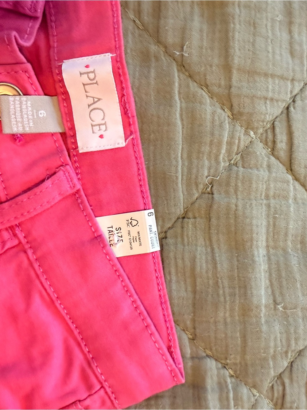 Place Bright Pink Girls' Jeans